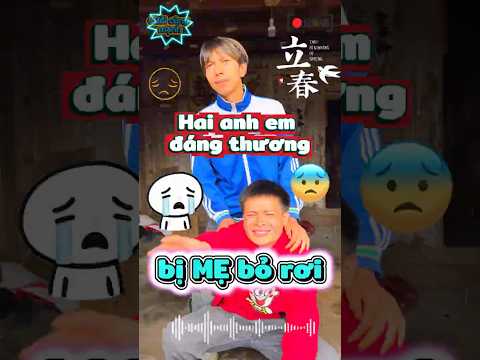 Hai anh em bị mẹ BỎ RƠI  #haihuoc #giaitri #hai #vuinhon