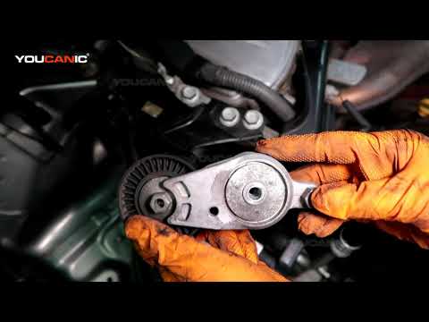 2012-2017 Toyota Camry XV50 Tensioner Pulley Replacement
