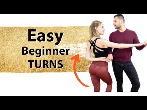 EASY Bachata Turns Combination For Beginners