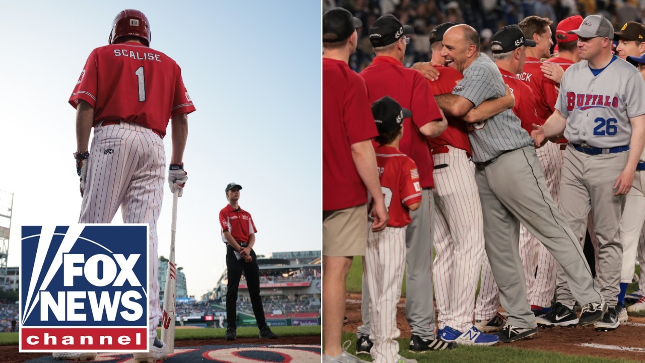 LIVE: Bipartisan Congressional Baseball Game gets underway in DC