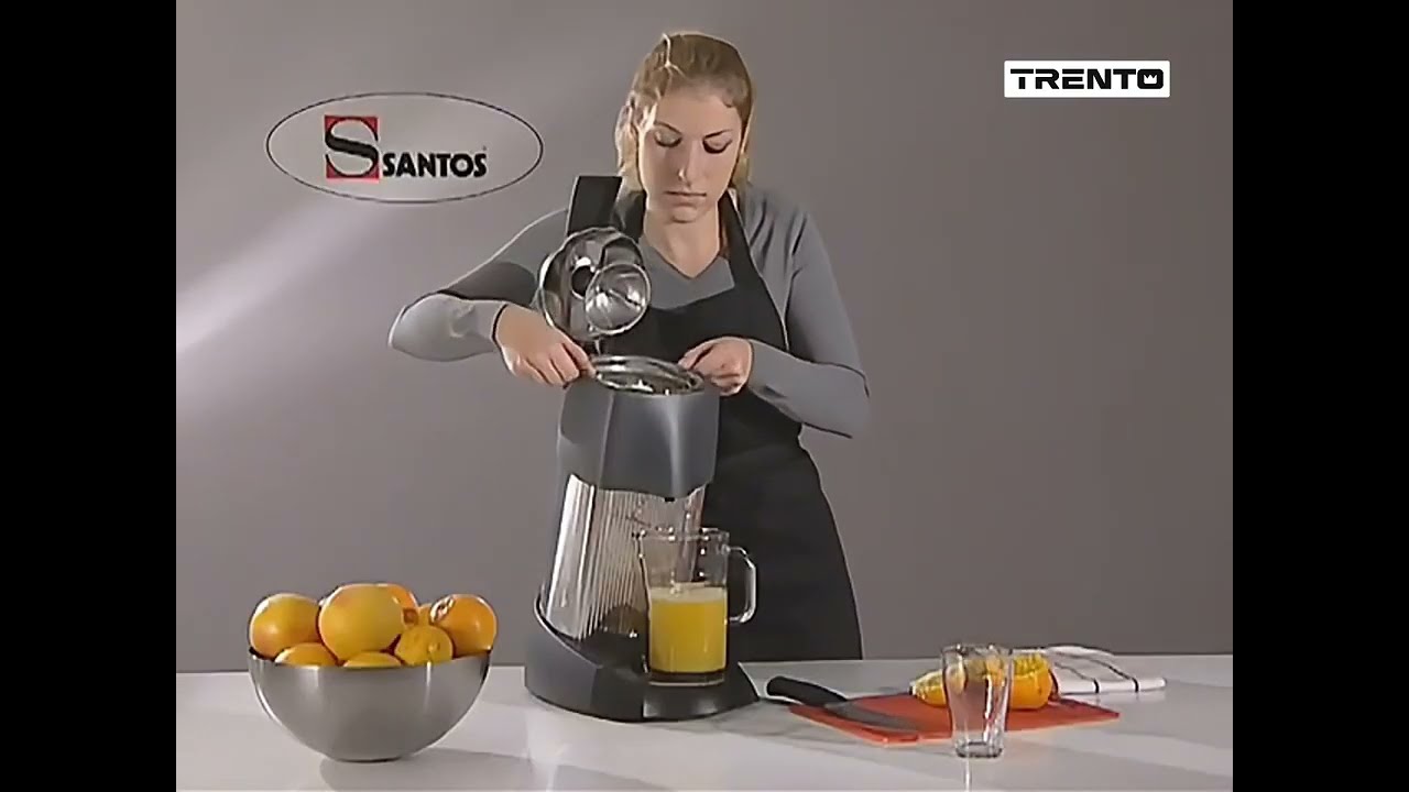 Video thumbnail for Santos #70 Citrus Juice Extractor