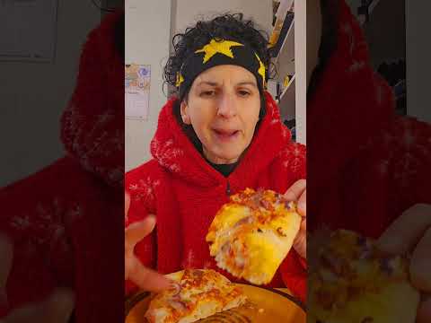 I taste the Buitoni pizza creation