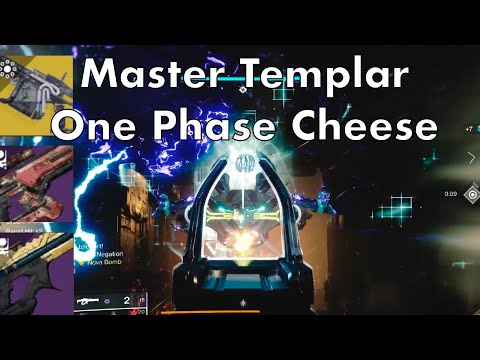 Master Vault of Glass- Templar One Phase Cheese- Chaos Warlock[Destiny 2]