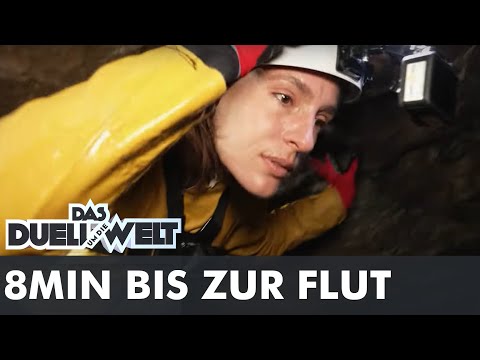 Andrea Petković eingeklemmt in der engsten Höhle Europas | Duell um die Welt