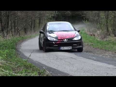 Przywara K. / Grabowska M. - Peugeot 206 RC - KJS Wiosenny Super OeS  Moszczenica 15-04-2018