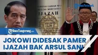 PSI Pasang Badan saat Jokowi Dibanding bandingkan dengan Arsul Sani yang Berani Pamerkan Ijazah