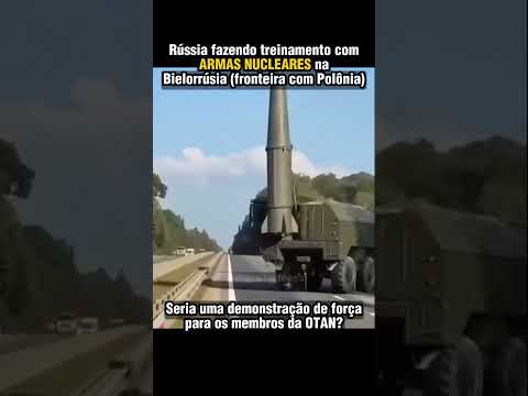 Rússia fazendo treinamento com mísseis NUCLEARES?