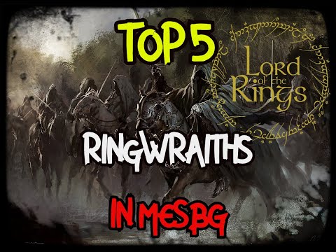 TOP 5 RINGWRAITHS IN MESBG! 2020