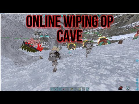 Online Wiping An Overpowered Fjordur Cave ARK