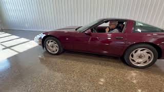 1993 Corvette Driving