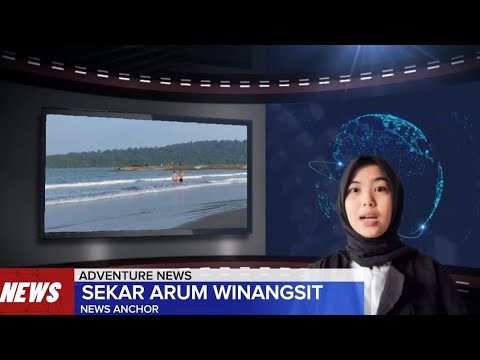 🌊✨️English News Coverage - New Water Games Rides on Cilacap Turtle Bay Beach☀️🪐