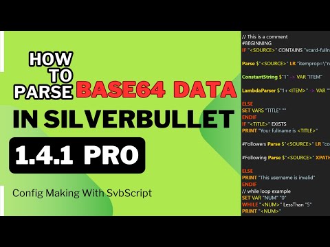 How to parse base64 data in Silverbullet like a Pro | @itspyguru
