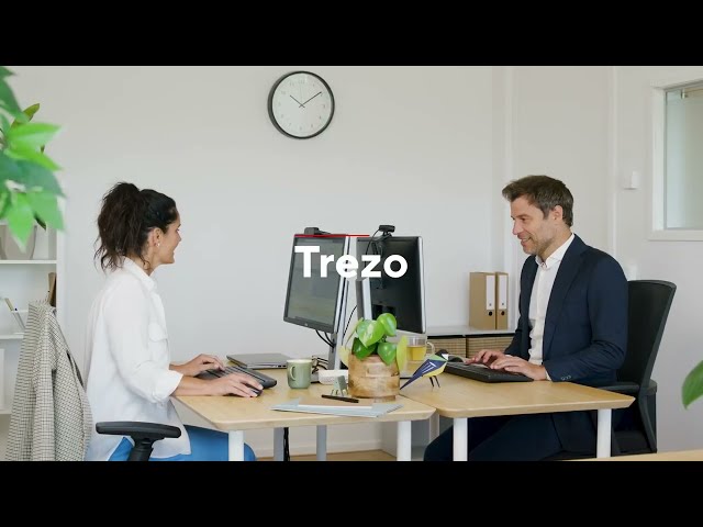 Trust Trezo Combo Teclado Inalámbrico + Ratón Negro video