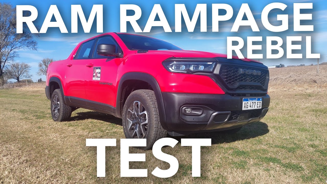 RAM RAMPAGE REBEL 2.OT 4X4 TEST AUTO AL DÍA. (29/6/2024)