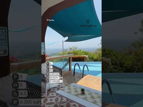 🏡 Casa Brisas de la Montaña | 24-Hectare Ocean View Estate for Sale in Parrita, Costa Rica 🌴🌊