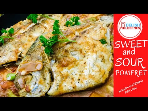 Spicy Sweet and Sour Pomfret