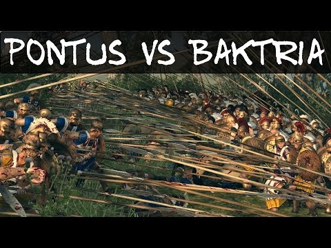 Total War Rome 2 Online Battle 131 Pontus vs Baktria