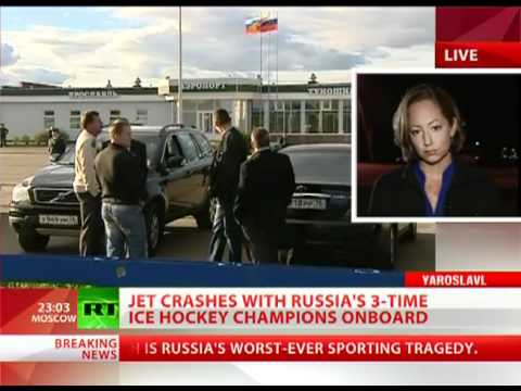 KHL Catastrophe Champions plane crash shocks Russia - RT
