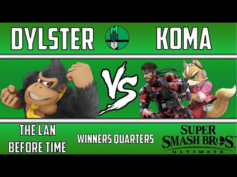 The LAN Before Time, Winners Quarters: Dylster (Donkey Kong) vs Koma (Snake, Fox)
