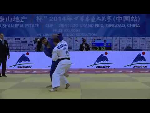 Judo Grand Prix Qingdao 2014 Final -60kg LIMARE VINCENT (FRA) vs. DAVTYAN HOVHANNES (ARM)