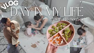a day of solo parenting our 10-month-old