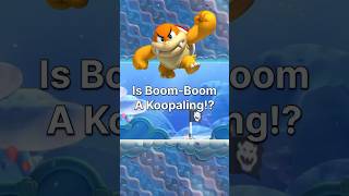 Is Boom-Boom a Koopaling!? #shorts #gaming #fyp #mario #nintendo