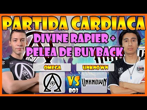 OMEGA GAMING VS UNKNOWN BO3[GAME 2] SEMIFINAL - ELIMINACIÓN  LIGA PRO GAMING SEASON 6 - DOTA 2