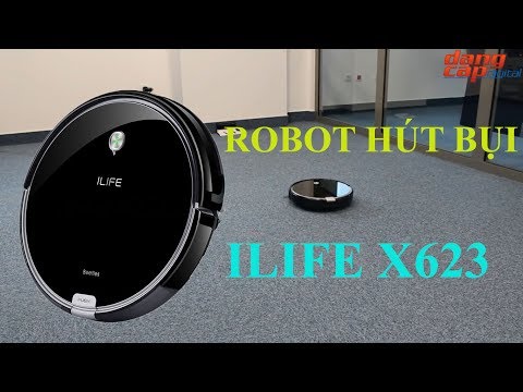 Dangcapdigital.vn - Robo hút bụi thông minh ILIFE X623 || Tự động 100%!!