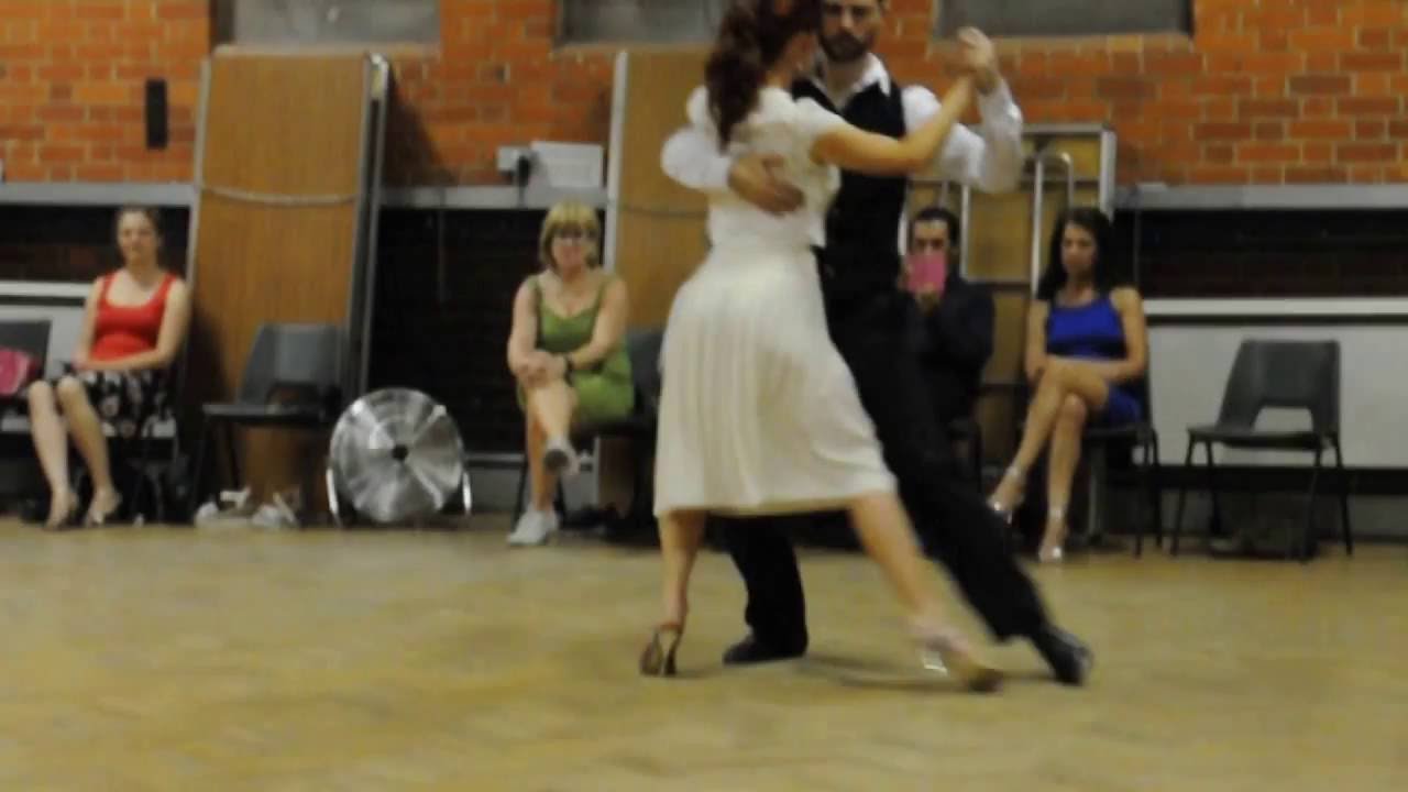 Cristian Petitto & Alexandra Wood Colgadas at Reading Tango Club