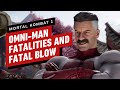 Mortal Kombat 1 - Omni-Man Fatalities and Fatal Blow in 4K