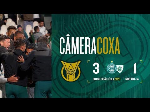 CORITIBA 3 X 1 AMÉRICA - MG | Brasileiro 2023 | Câmera Coxa