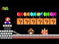 Super Mario Bros. but there are MORE Custom Bowser's AXES...