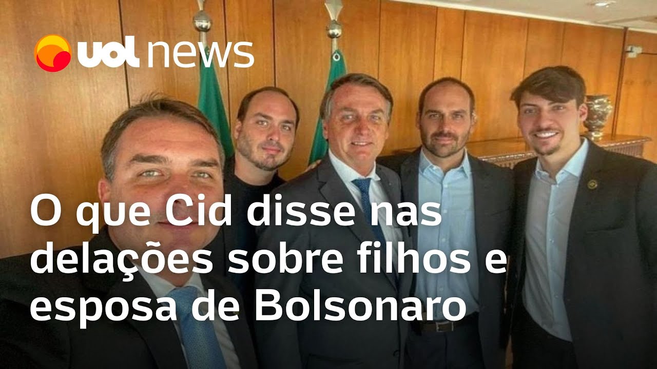 Mauro Cid revelou papel de filhos de Bolsonaro e Michelle Bolsonaro; veja o que ele disse em delação