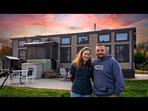 Their Tiny House with Downstairs Bedroom - Debt-Free on 4 Acres!