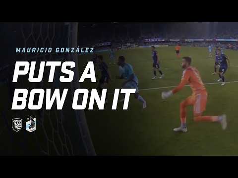 MNUFC GOAL! González Adds Another versus San Jose