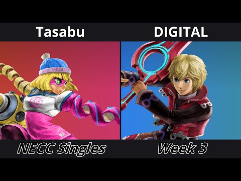 NECC SSBU Singles - Week 3 - Tasabu (Min Min) vs DIGITAL (Shulk)