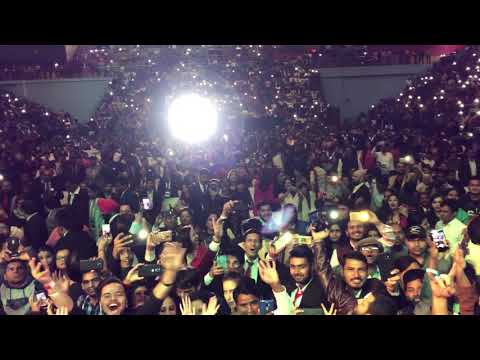 Packed show at Thyagaraj Sports complex — watch video