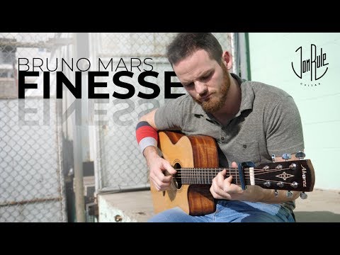 Finesse [REMIX] - Bruno Mars/Cardi B - Acoustic Fingerstyle Guitar Cover