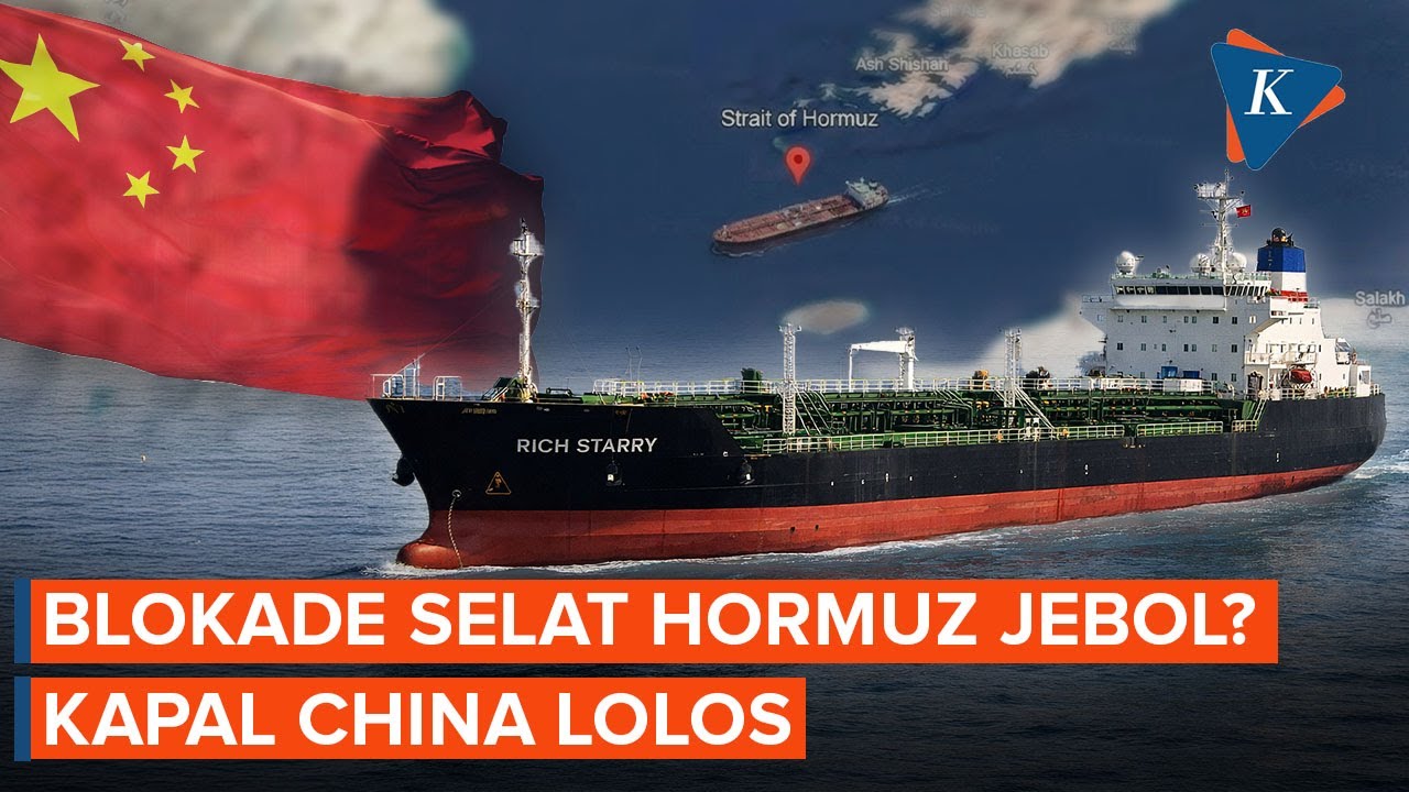 Blokade AS Jebol? Tanker China Berhasil Lolos
