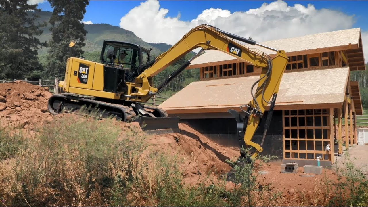 Cat 308 CR Mini Excavator Customer Story - Savage Excavation (Colorado, USA)