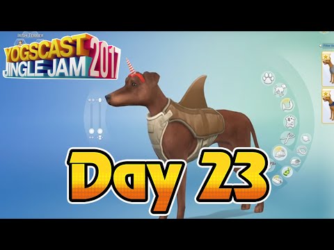 Day 23 - The Sims w/ Fizone! (Jingle Jam 2017 Highlights!)