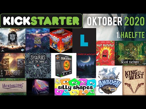 Brettspiele auf Kickstarter im Oktober 2020 (1. Hälfte) - Kickstartervorschau -