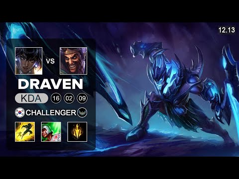 Viper vs Gumayusi - Draven vs Nilah ADC - KR Challenger - Patch 12.13 Season 12