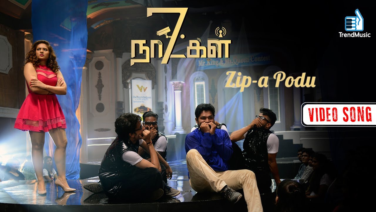 Podu Zipa Podu Lyrics  | 7 Naatkal | Angana Roy, Nikiesha Patel, Prabhu, Shakthivel Vasu | M. M. Manasi, Ranjith, Sri Rascol | Vishal Chandrasekhar