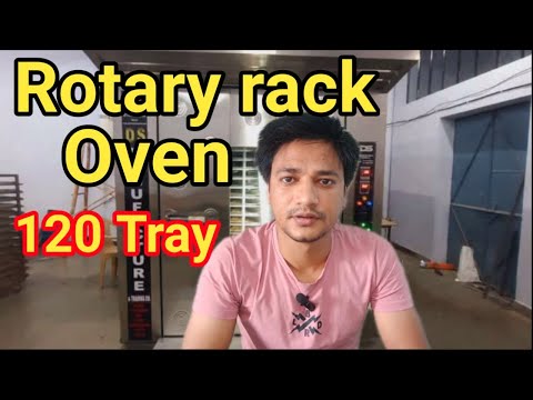 120 Tray Commercial Bakery Rotary Oven