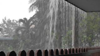 preview picture of video 'Malaysia Penang Bukit Minyak heavy rain Oct 30 2014'