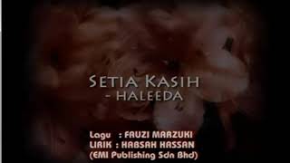 Download lagu Setia Kasih - Haleeda (Karaoke) mp3 Download lagu Setia Kasih - Haleeda (Karaoke) mp3