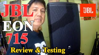 JBL EON 715 Review & Testing Bluetooth, Ducking