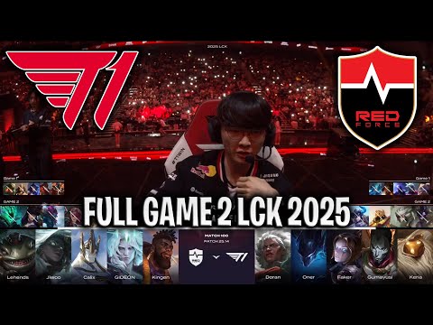 T1 STILL AT THEIR PEAK FORM?!😱 - T1 vs NS GAME 2 LCK SUMMER 2025 W10D5 | T1 vs NONGSHIM G2 LCK 2025