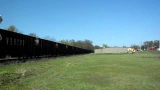 preview picture of video 'NS 2-930-13 cruises through Mifflinville, PA on the CP Sunbury Sub!'